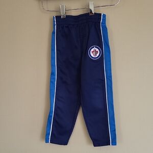 NHL Winnipeg Jets navy athletic joggers